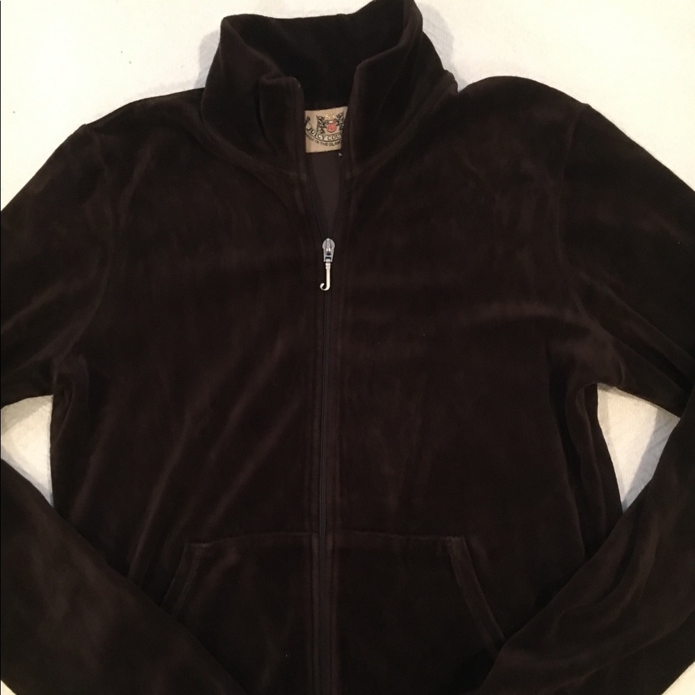 Juicy velour zip up
